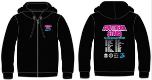 Southern Stars Zip Hoodie (Black)